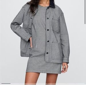 Gap x DOEN Gingham Denim Jacket